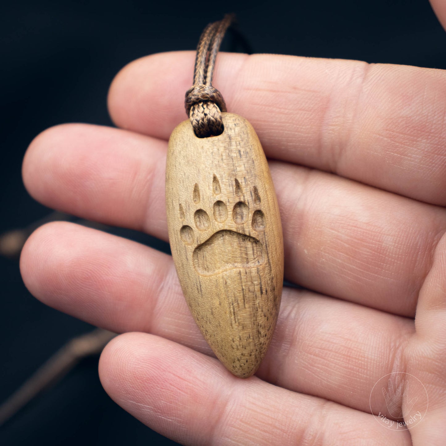 Bear Paw Pendant