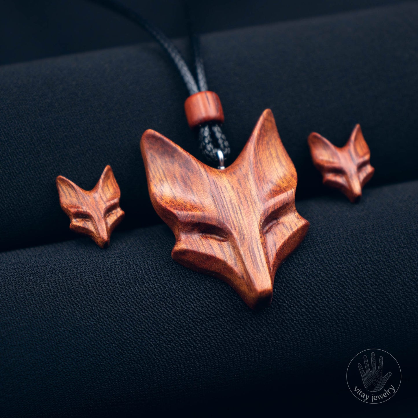 Bloodwood Fox Jewelry Set