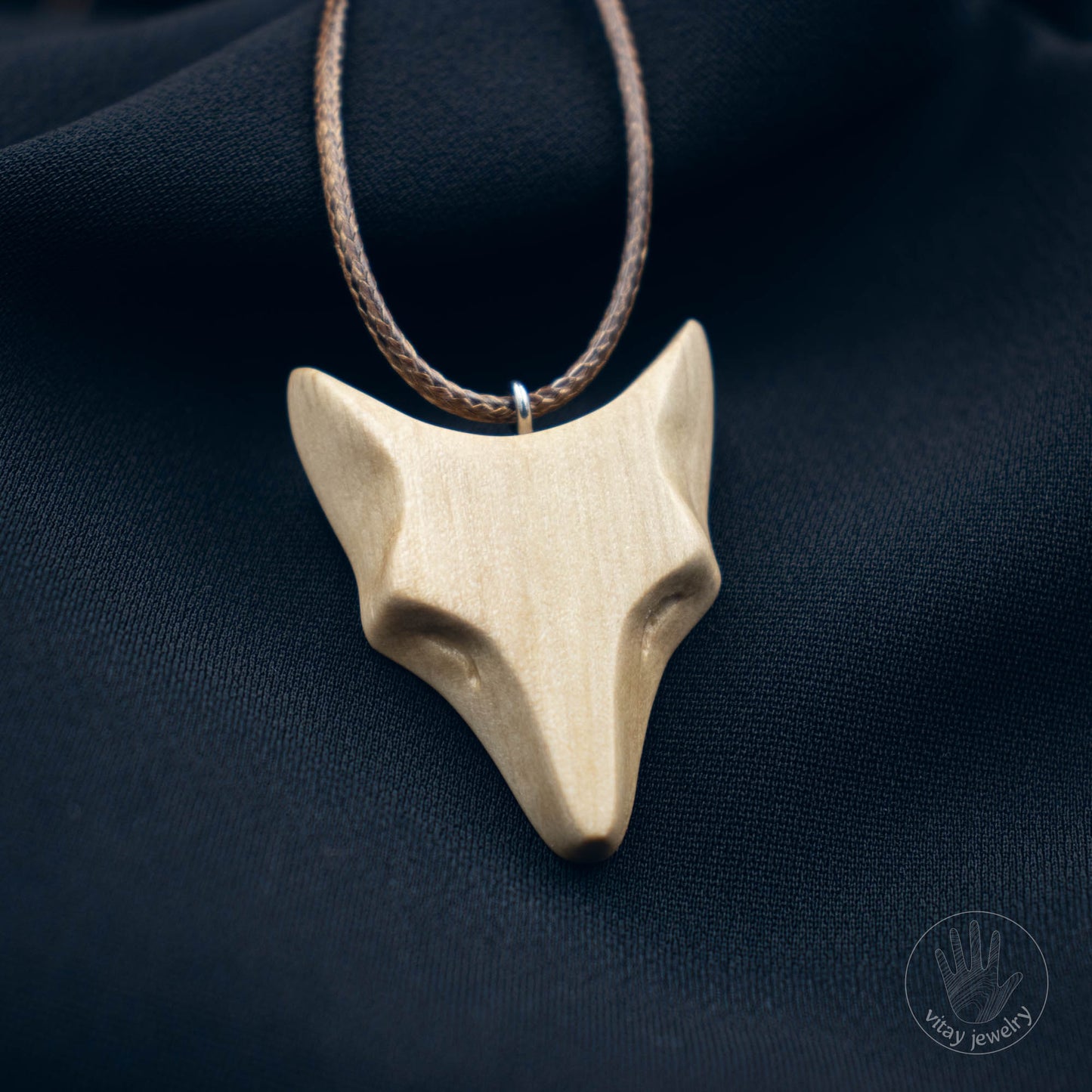 White Fox Pendant