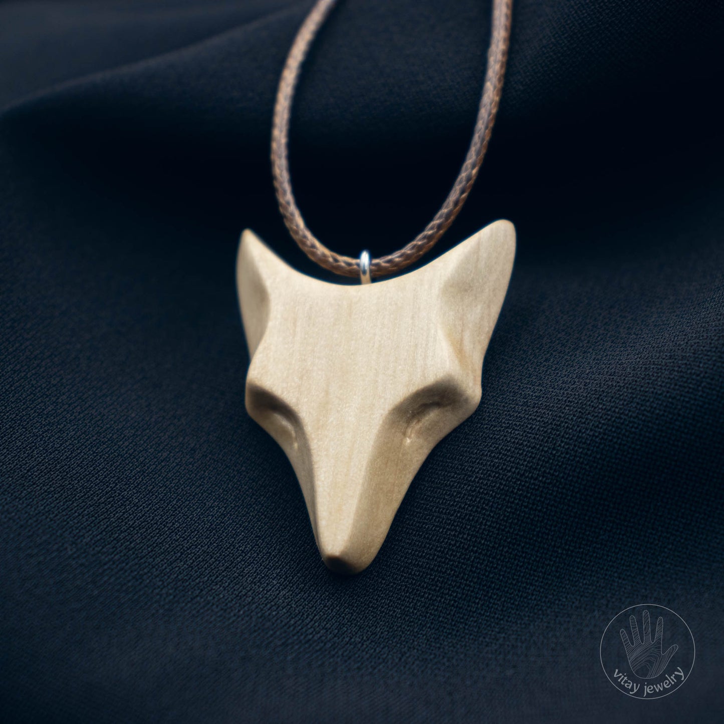 White Fox Pendant