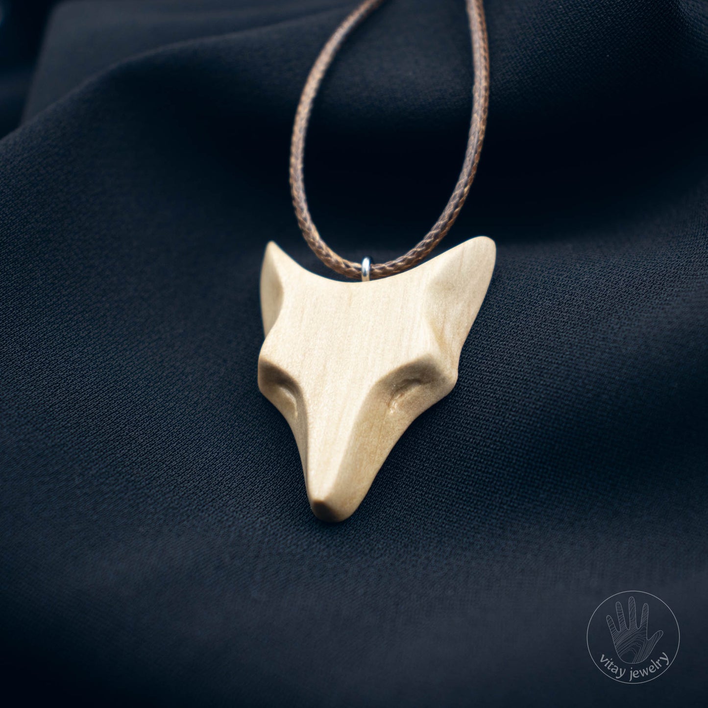 White Fox Pendant