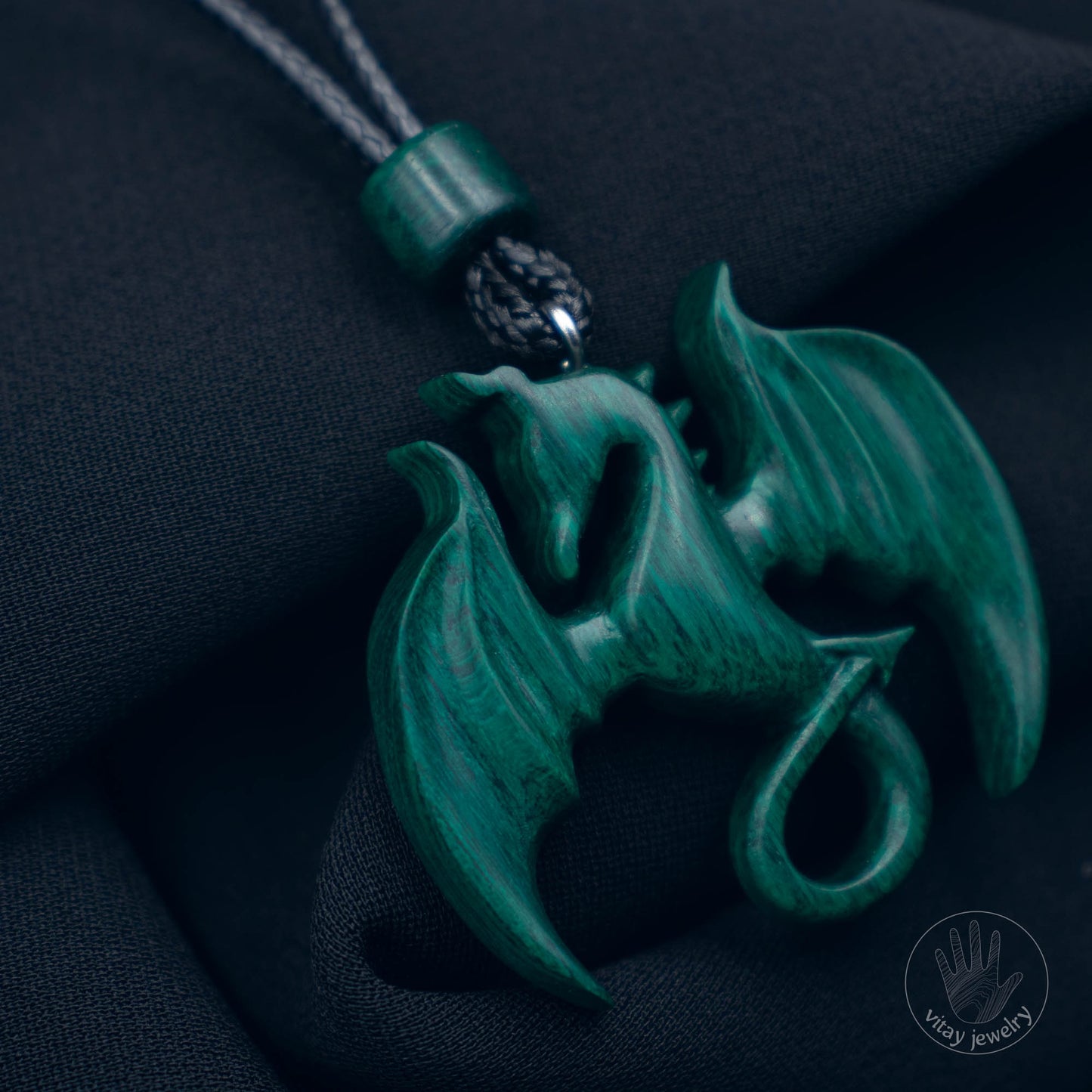 Green Dragon Pendant