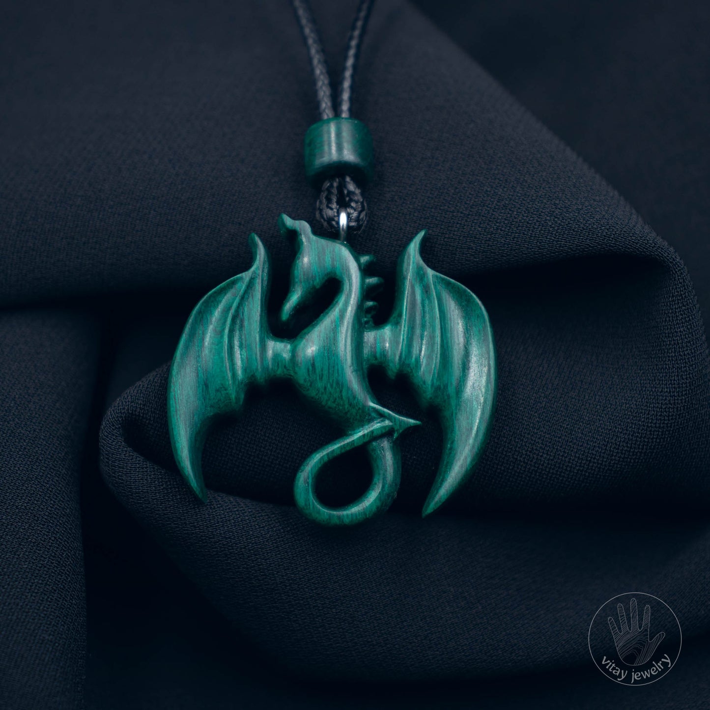 Green Dragon Pendant