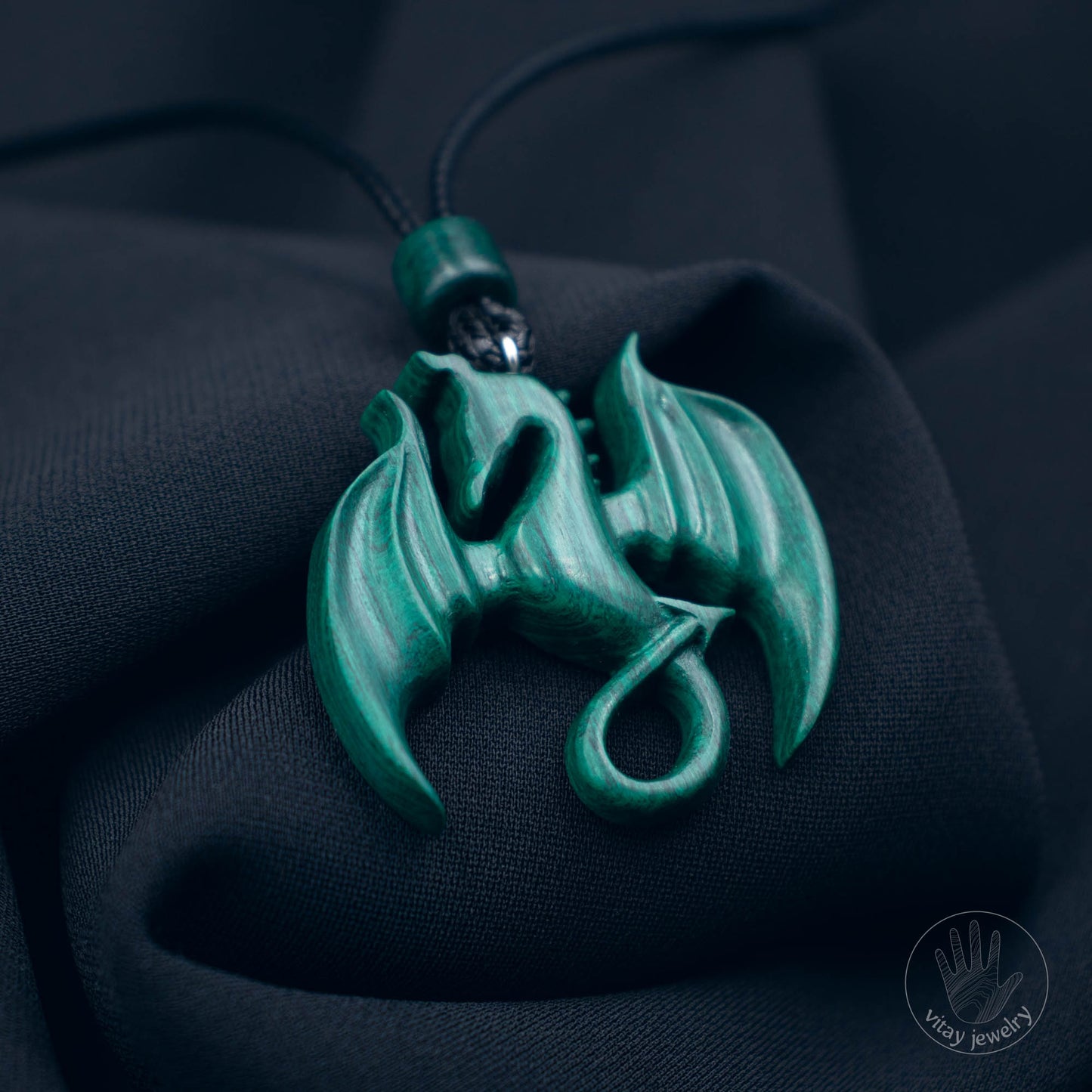 Green Dragon Pendant