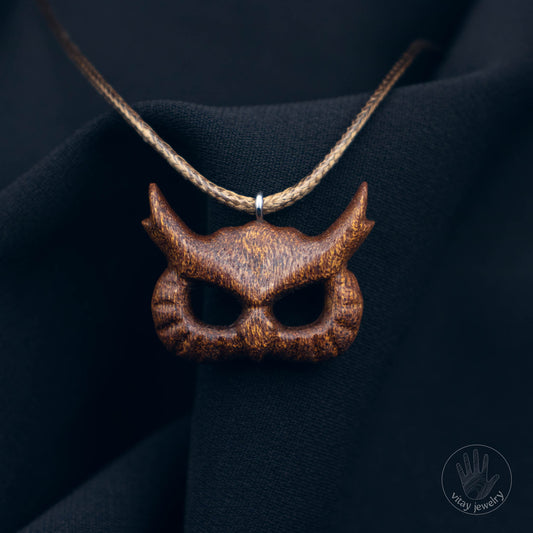 Owl Head Pendant
