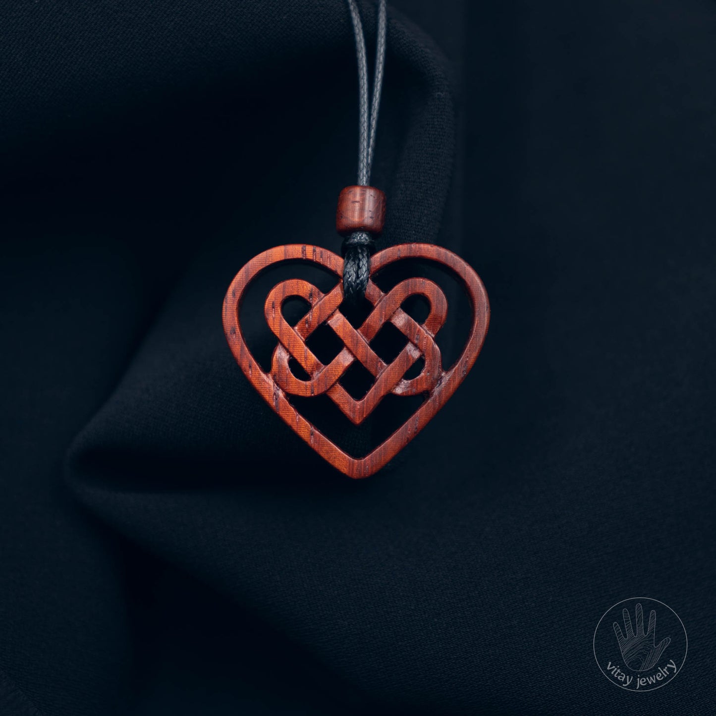 Celtic Knot Heart Pendant