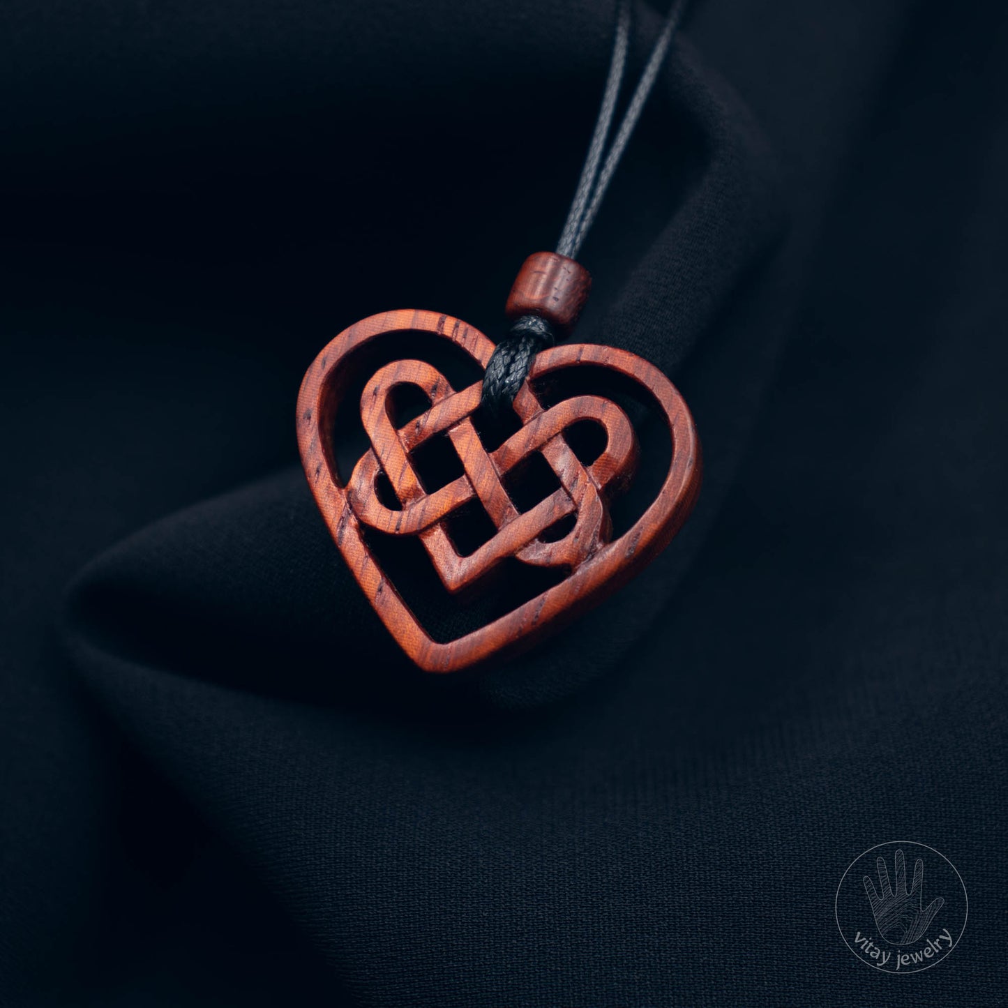 Celtic Knot Heart Pendant