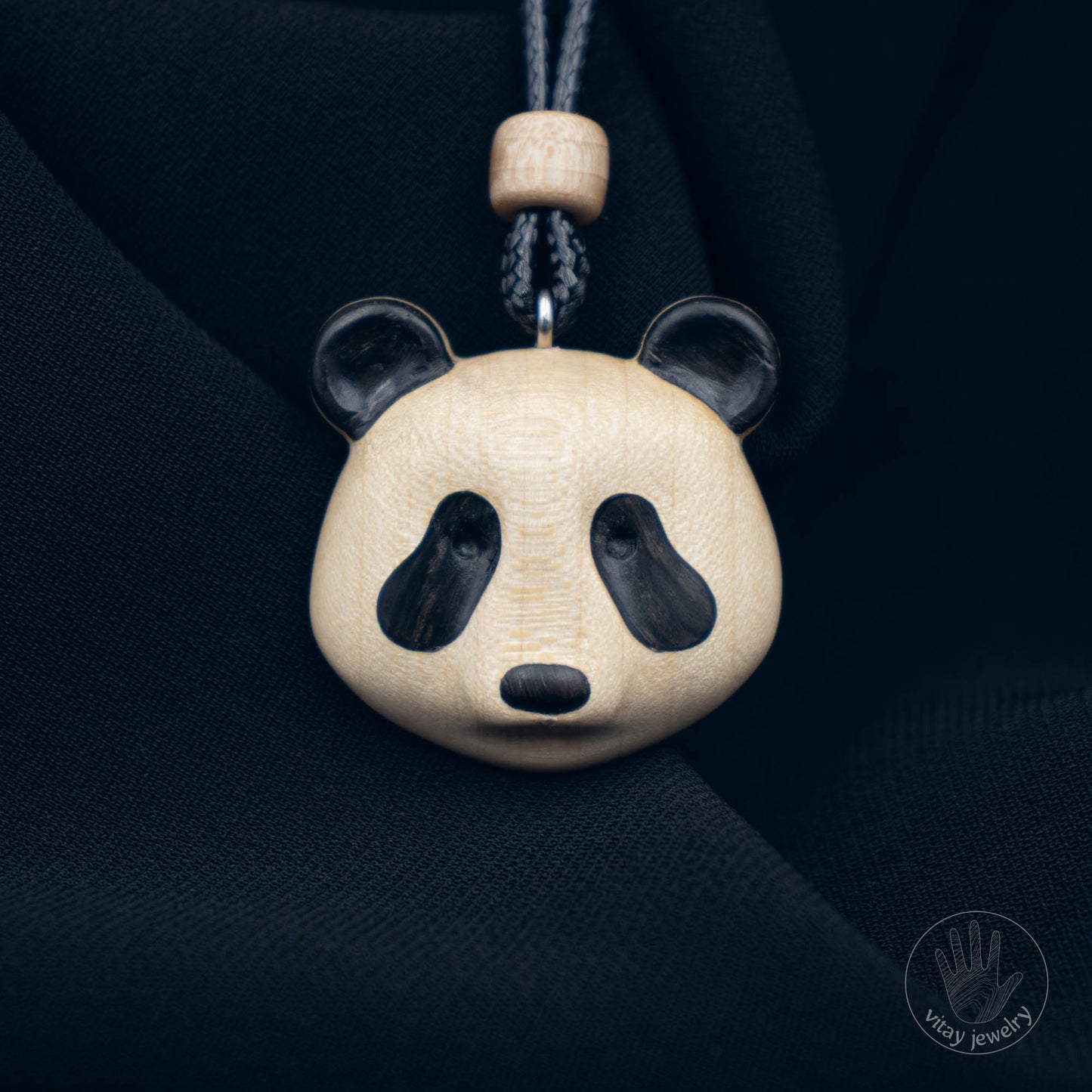 Gold Panda Necklace Panda Jewelry Gold Panda Cute Panda 