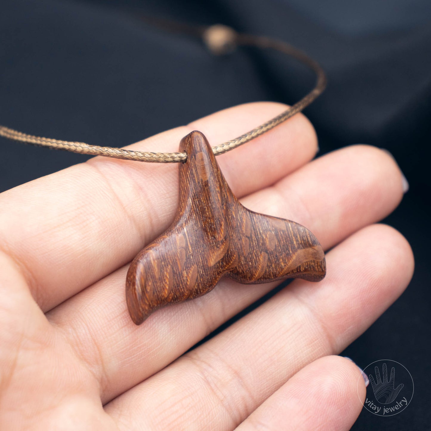 Whale Tail Pendant