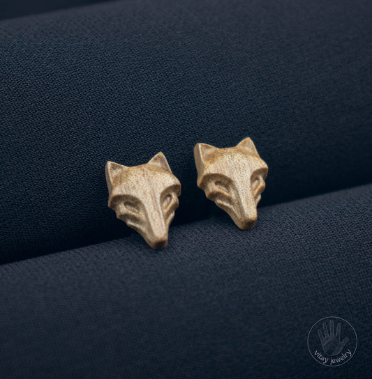 Wolf Earrings