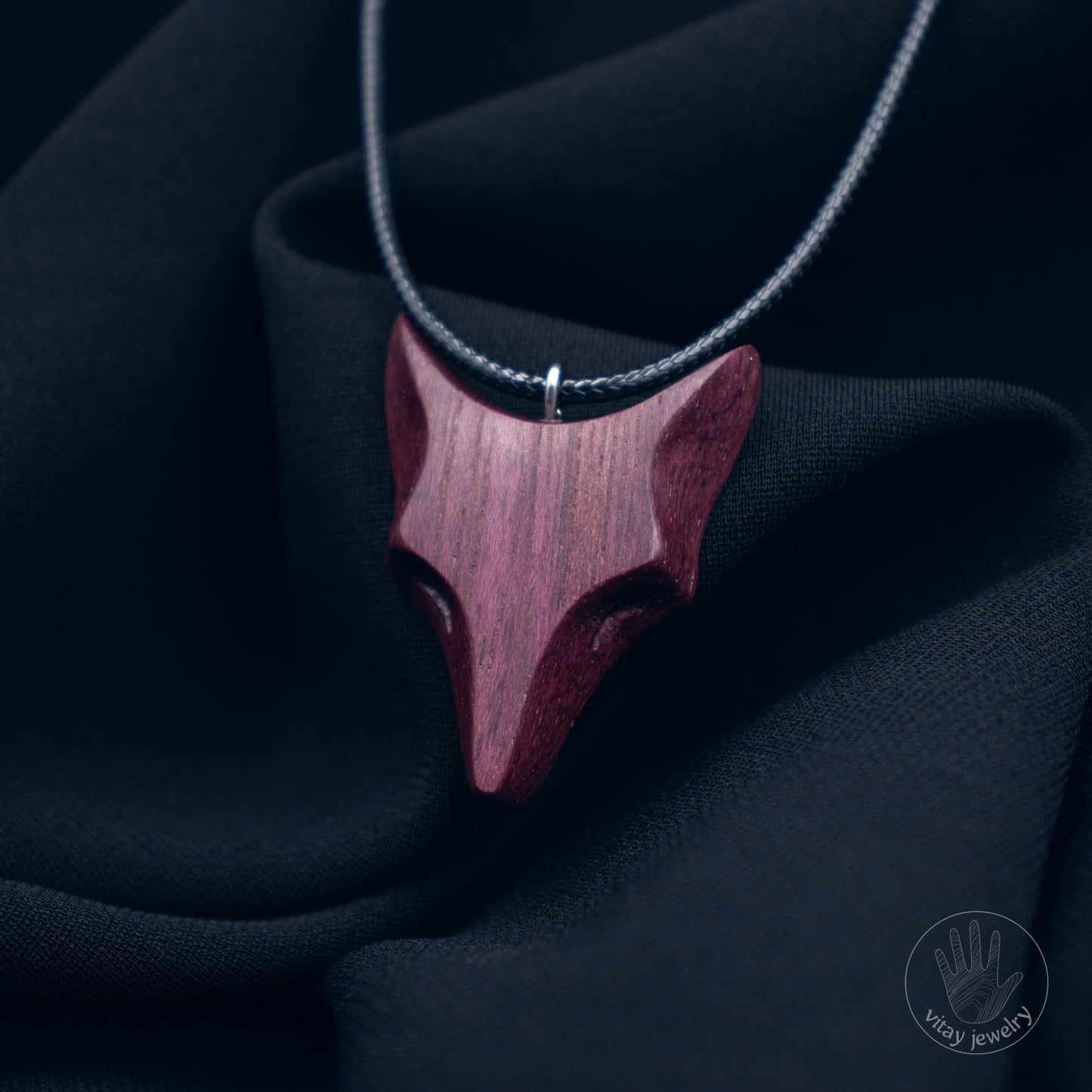 Amaranth Fox Pendant