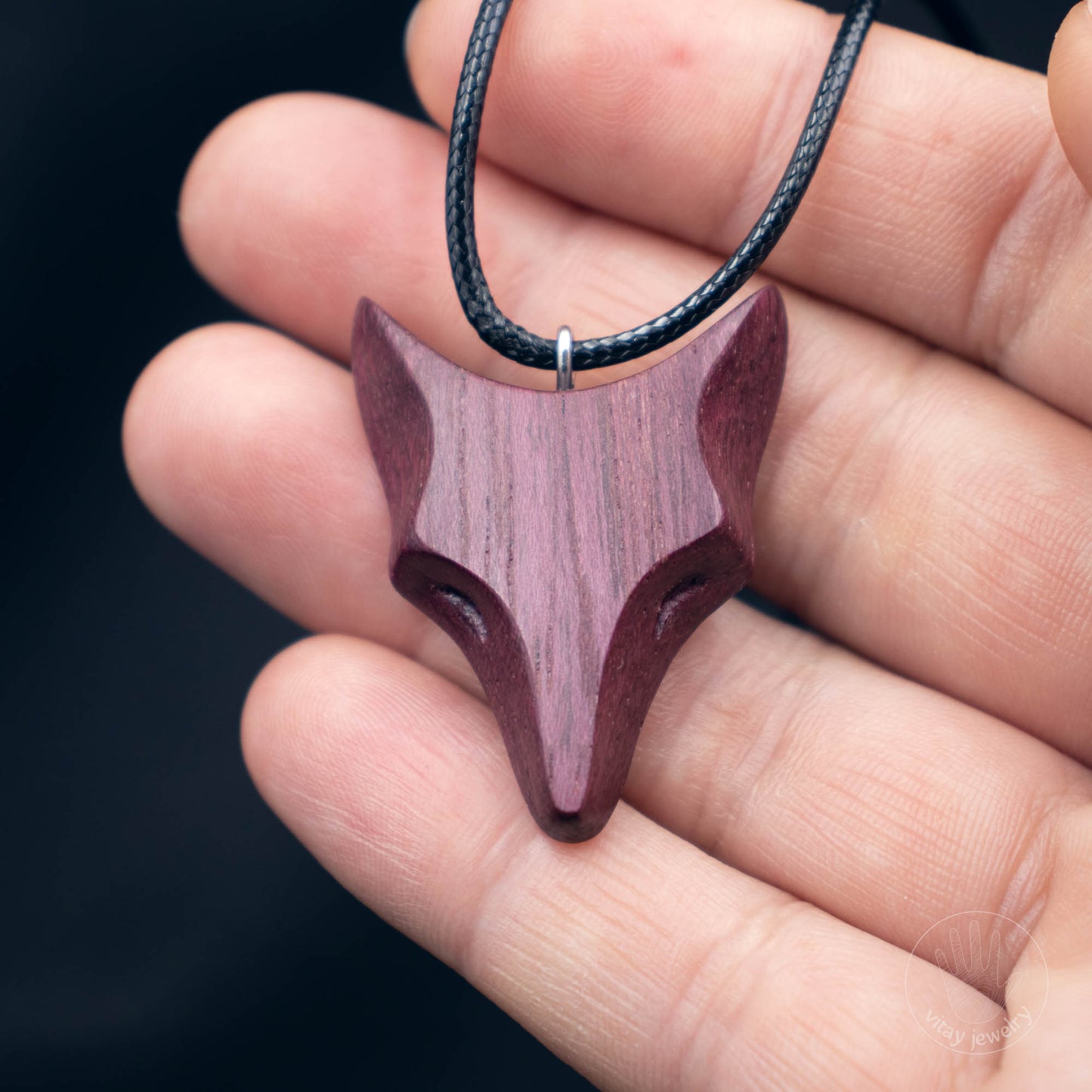 Amaranth Fox Pendant