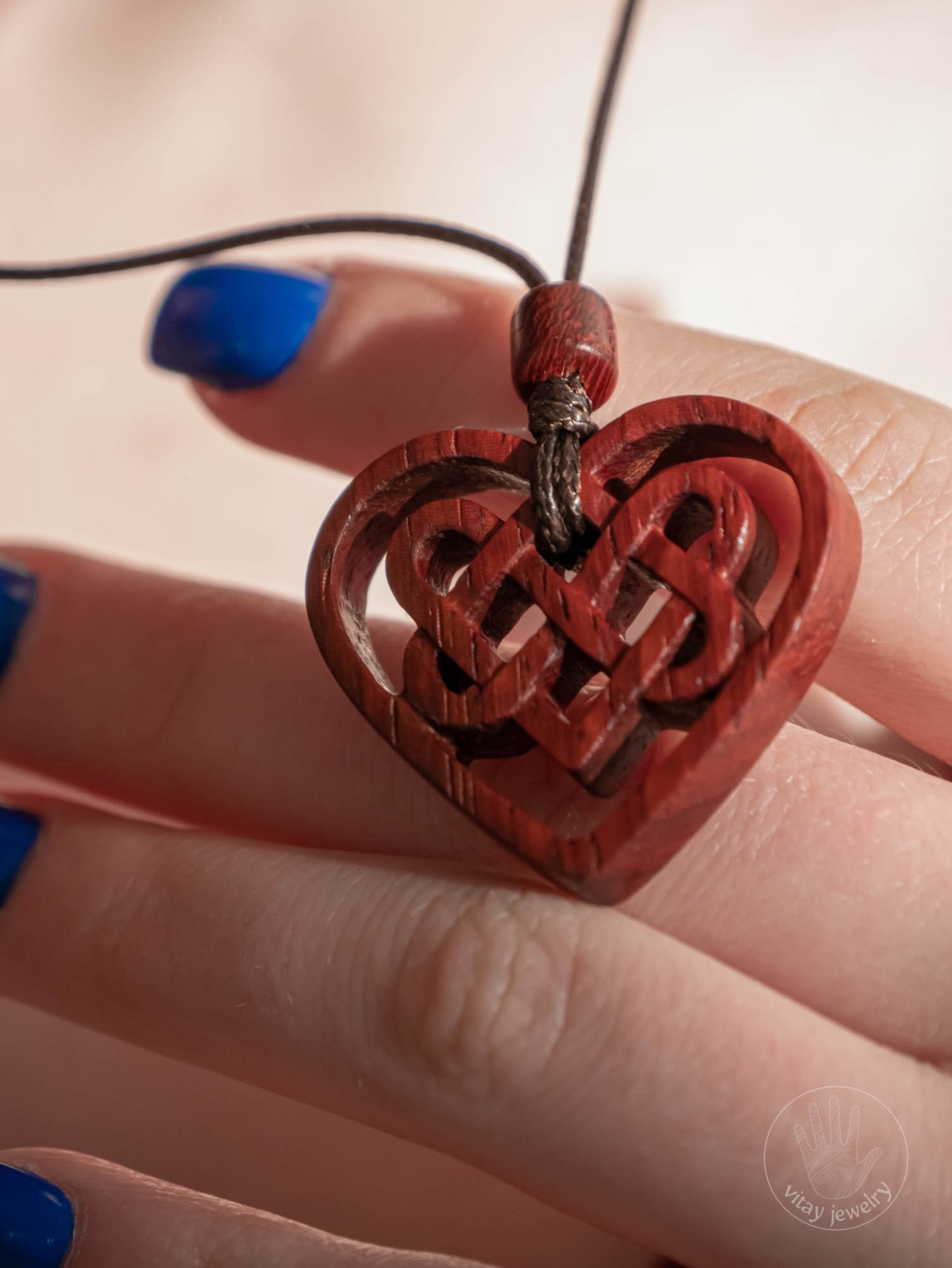 Celtic Knot Heart Pendant